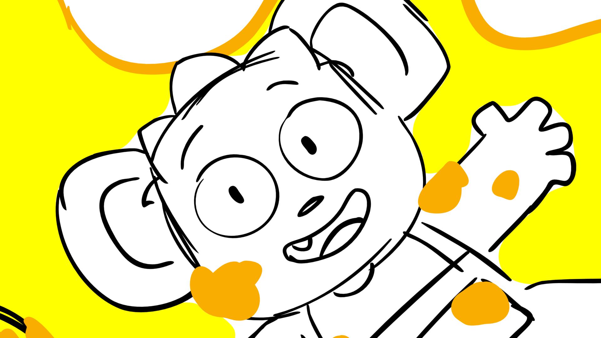 Fun with Nubs — Ep. 112, lámina 141, storyboard by Melissa Ballesteros